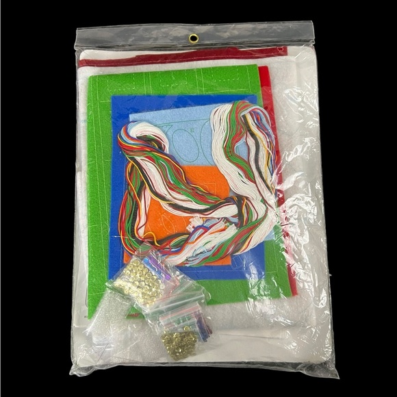 Dimensions Feltworks Appliqué 8118 Snow Friends Advent Calendar 2002 Vintage USA - Picture 2 of 7